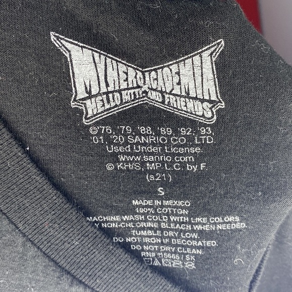 X My Hero Academia Sanrio Friends Tee - Picture 3 of 4